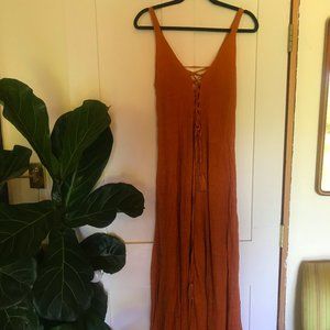 ZARA summer maxi dress NWT